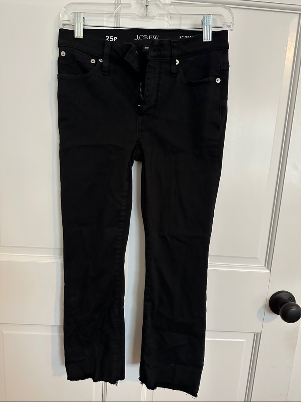 J. Crew Black Straight Leg Women's Jeans